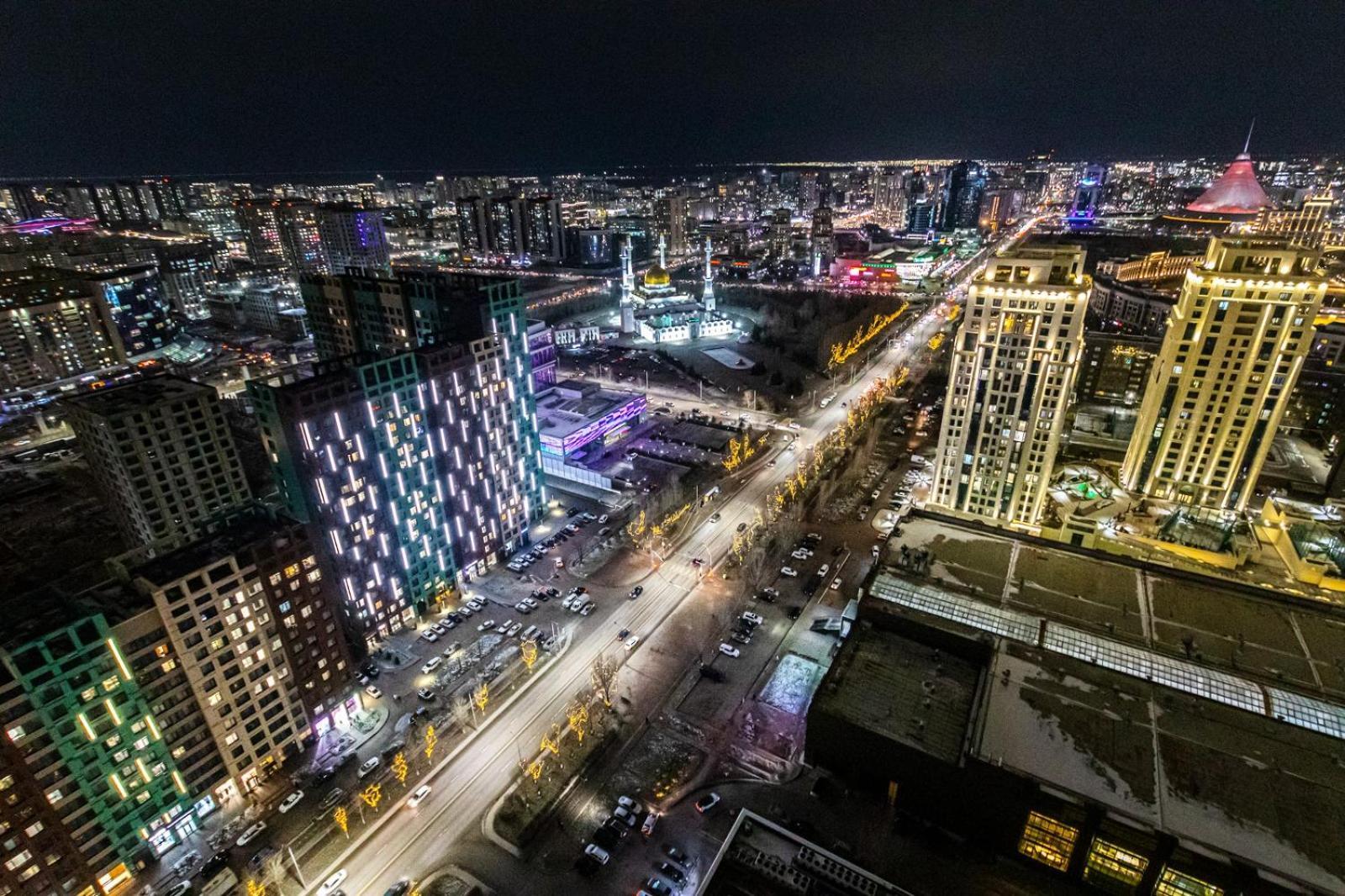 Studio On Dostyq Street 5 Floor 25 阿斯坦纳 外观 照片